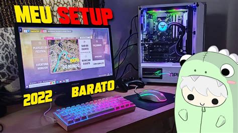 Meu Setup Gamer Barato 2022 Rx6600m Youtube