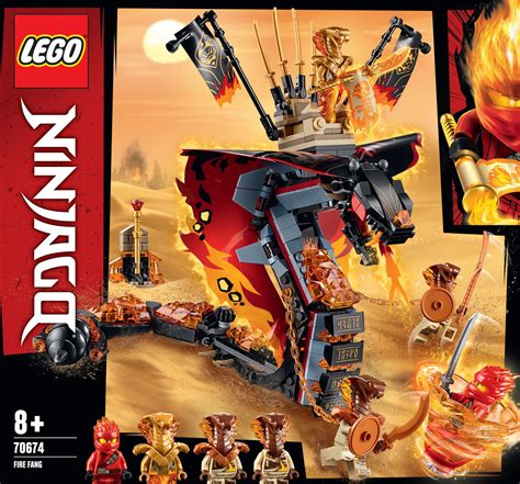 LEGO Ninjago klocki Ognisty kieł 70674 LEGO Sklep EMPIK