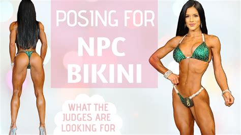 HOW TO POSE FOR NPC BIKINI YouTube