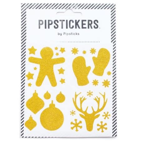 Sticker Weihnachten Glitzer Von Pipsticks