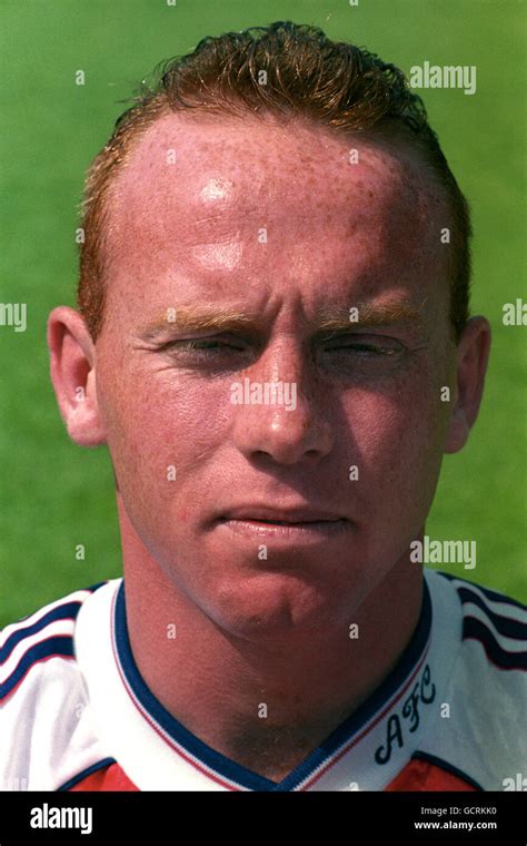 Soccer Arsenal Photocall Highbury Stadium Perry Groves Arsenal