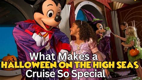 What Makes A Disney Halloween On The High Seas Cruise Special Youtube