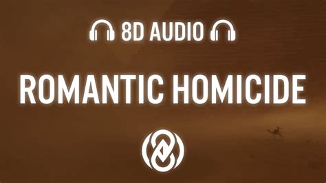 d4vd - Romantic Homicide (Lyrics) | 8D Audio 🎧 Chords - Chordify