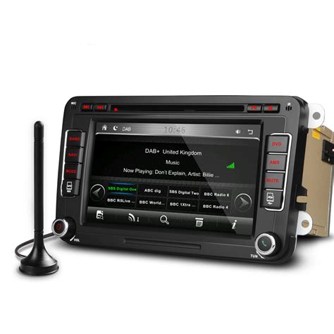 Vw Golf Mk5 Mk6 Head Unit Stereo Dab Radio Kudos Satnav Gps Bluetooth Scirocco Ebay