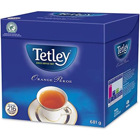 Tetley Tea Orange Pekoe 216 Count Tea Bags