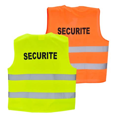 Gilet Haute Visibilit S Curit V Tements De Travail Personnalis S