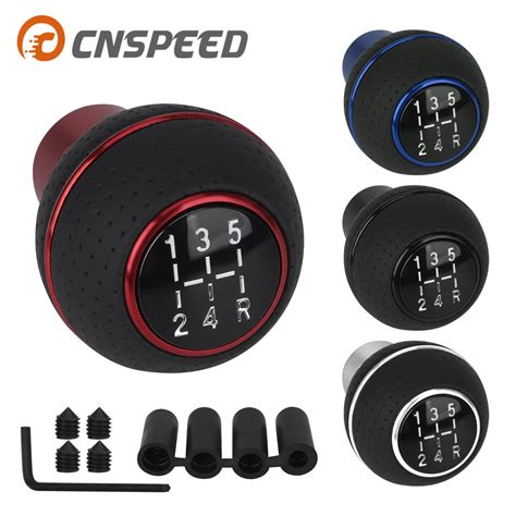 Universal 5 Speed Car Shift Knob Suitable For Automatic Gearbox Comes With M8 M10 M11 M12