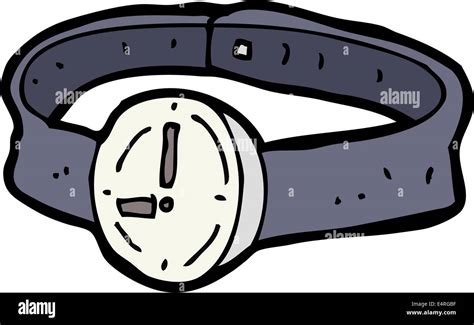 Cartoon Wrist Watch Stock Vector Image Art Alamy