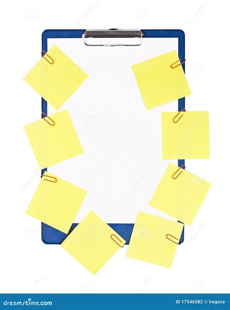 Blank Clipboard Stock Photo Image Of Clipboard Message 17546582