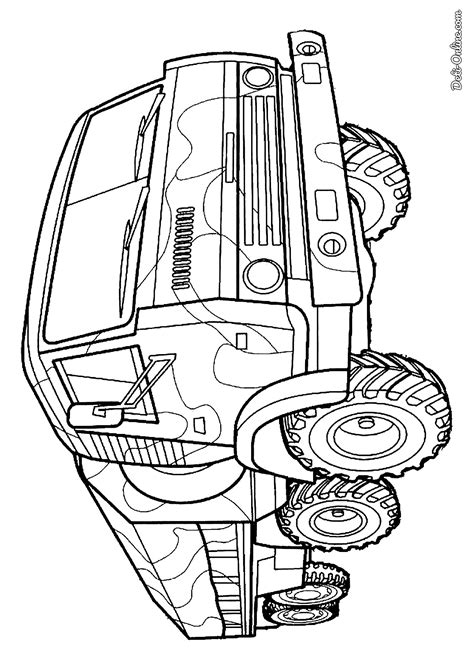 Раскраска КамАЗ 6350 распечатать раскраски для детей