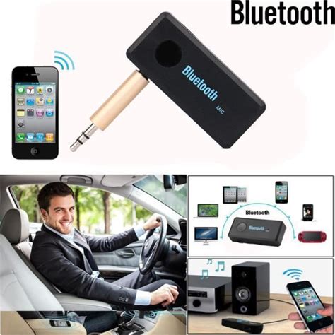 Récepteur Bluetooth sans fil 3 5mm Jack Bluetooth audio Sound Music