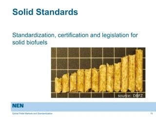 Global Pellet Markets Standardization Certification And Legislation Ppt