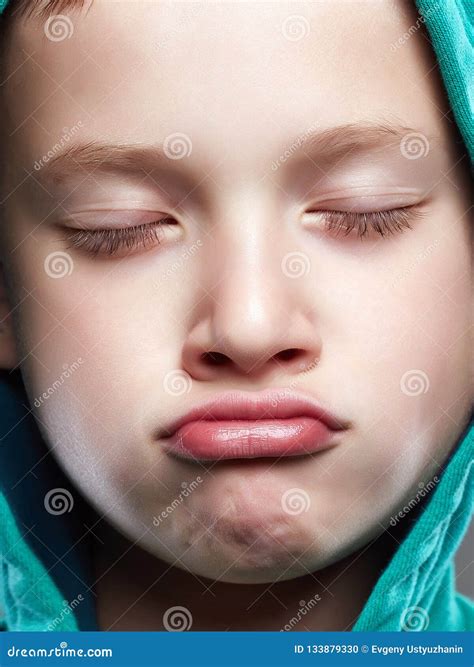 Funny Kid. Funny Grimace Emotion Child Stock Photo - Image of feelings ...