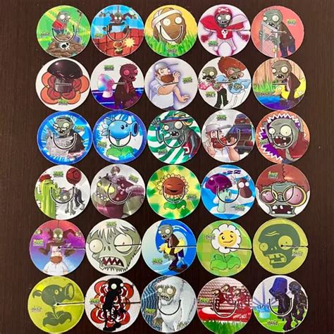 Lote Tazos Diferentes Sabritas Plants Vs Zombies En Venta En