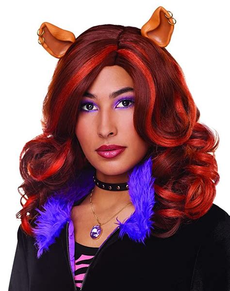 Spirit Halloween Monster High Adult Clawdeen Wolf Wig Officially