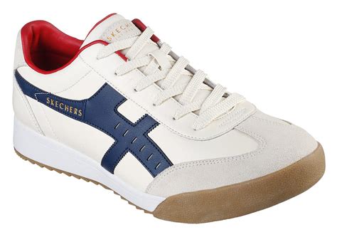 Skechers Zinger Manzanilla White Navy Red 237350 Wnvr Casual