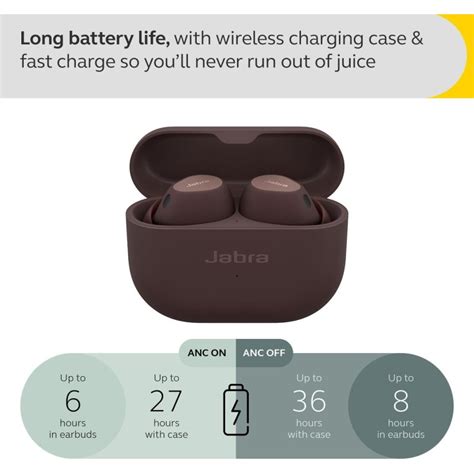 Jabra Elite Auriculares Bluetooth Con Cancelaci N De Ruido Cacao