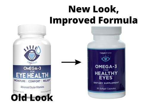 Heyedrate Omega-3 for Eye Health | 1-Month Supply | Eye Love