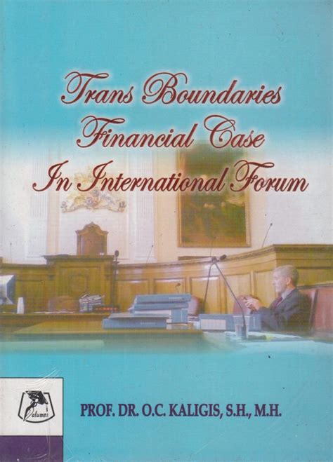 Trans Boundaries Financial Casein International Forum Penerbit Alumni