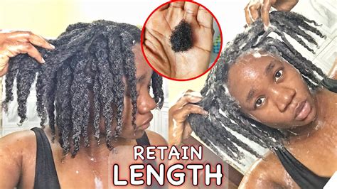 How To Wash Natural Hair In Twists Minimal Breakage Retain Length