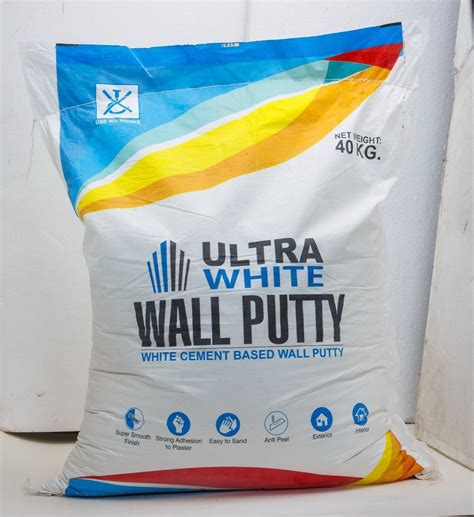 40 Kg Ultra White Cement Based Wall Putty At Rs 850 Bag In Vengara ID