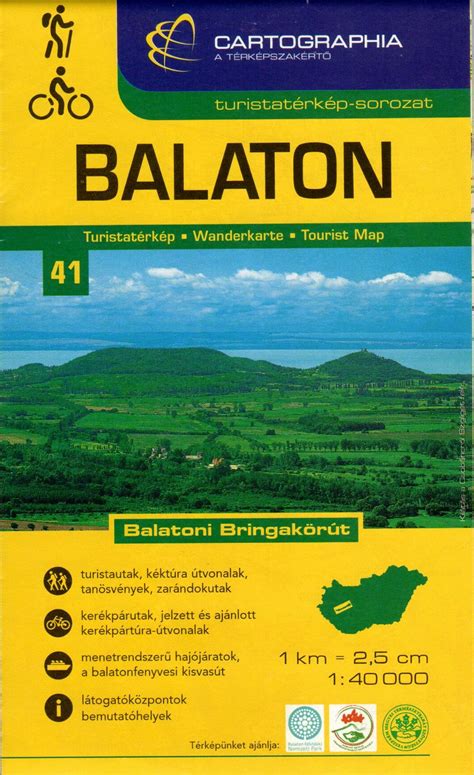 Balaton (detailed) tourist map – map.hu/en