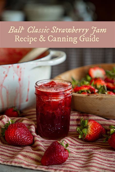 How To Make Strawberry Jam Canning With Pectin Artofit