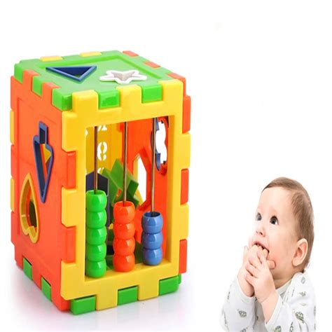 Hot Sale 1 Pc Plastic Assembled Building Puzzle Box Intelligence