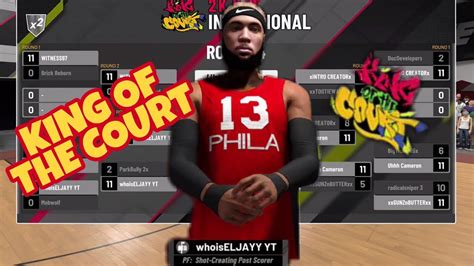 Nba K I Won King Of The Court X In Less Then A Hour Youtube