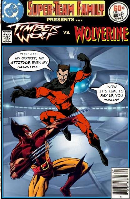 Super-Team Family: The Lost Issues!: Timber Wolf Vs. Wolverine