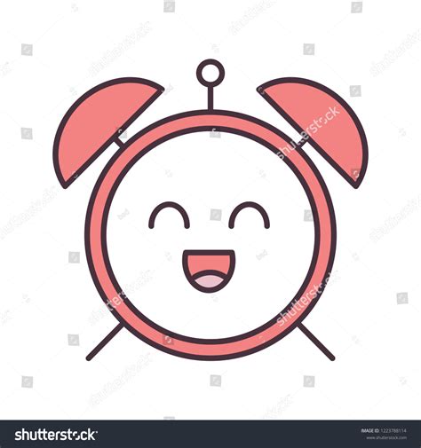 Smiley Clock Clip Art