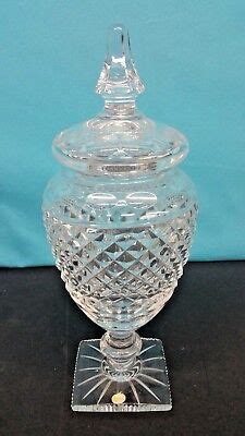 Elegant Vintage West Germany Crystal Jar Decanter Cut Ebay