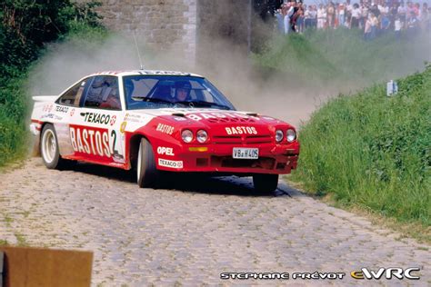 Colsoul Guy Lopes Alain Opel Manta 400 Lotto Haspengouwrally 1985