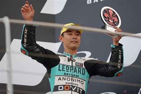 【motogp第8戦イタリアgp】moto3クラスに参戦する鈴木竜生選手がペナルティを跳ね除け3位表彰台を獲得｜infoseekニュース