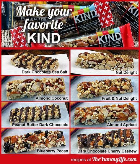 Delicious Homemade Kind Bars Recipes