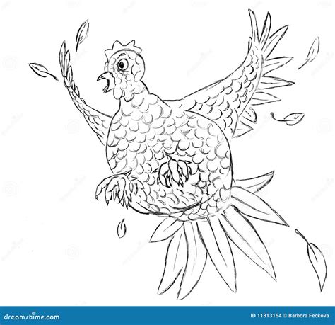 Chicken Scared Cartoon Vector | CartoonDealer.com #29888765