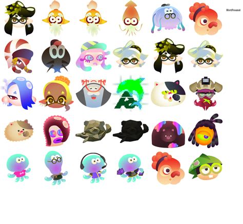 Full Sheet View - Splatoon 3 - Dialogue Icons in 2023 | Splatoon ...