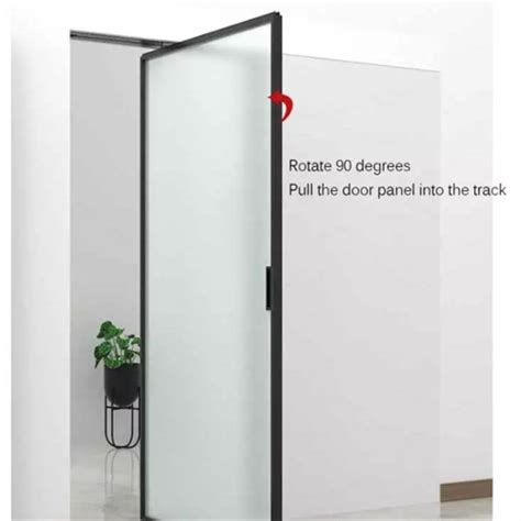 Aluminum Slim Frame Black Sliding Glass Doors Al L M Sildiing