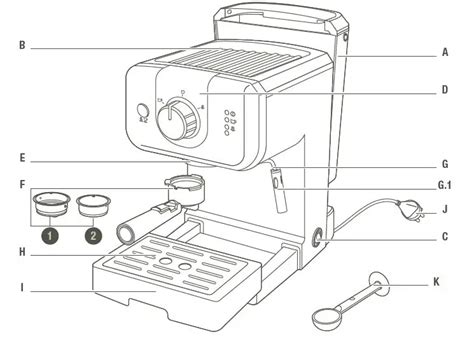 Krups 8010000314 Pump Espresso And Cappuccino Coffee Maker Instruction Manual