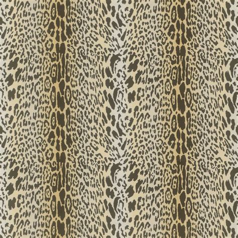 Tissu Velours Leopard Nobilis Collection Boudoir