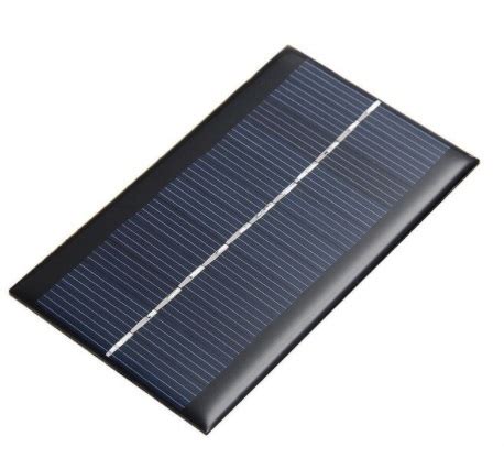 Mini Placa Solar Fotovoltaica V Ma W X Mm