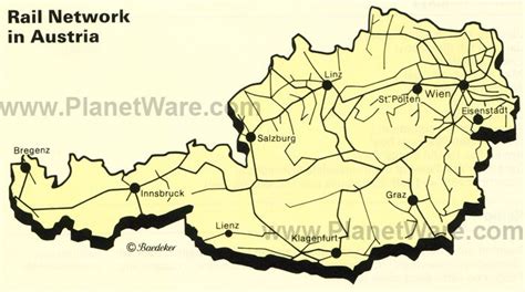 Map of Republic of Austria | PlanetWare