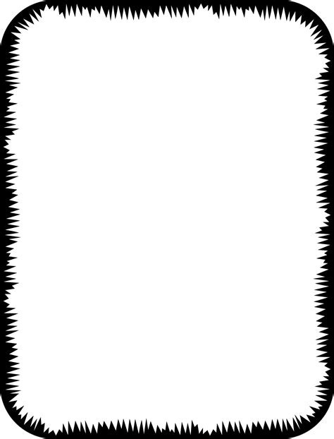 clipart jagged border  size