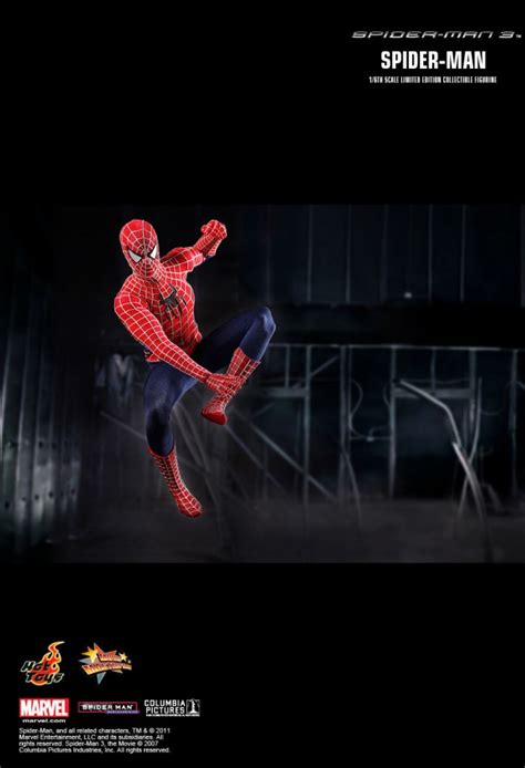Spider Man Aus Dem Film Spider Man 3 Von Hot Toys Tobey Maguire MMS143