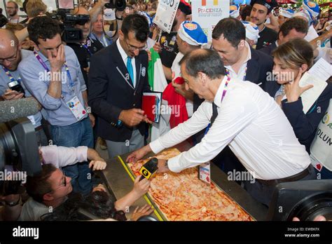 Italy Milan Expo 2015 Proclamation Of The Guinness Book Of Records The Worlds Longest