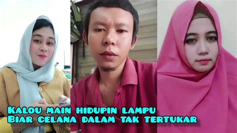 Duet Tiktok Kocak Kalou Main Hidupin Lampubiar Celana Dalam Tak