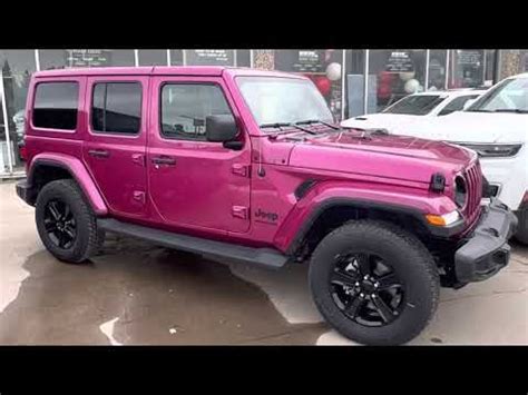 2022 Pink Panther Jeep Wrangler Sahara Altitude Unlimited 4x4 SUV ...