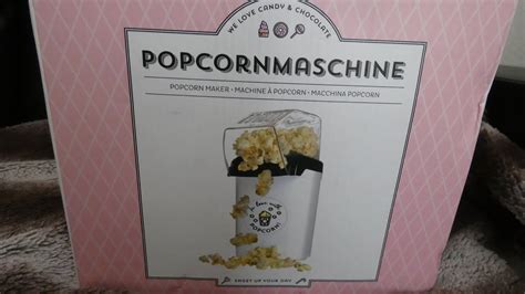 Misir Patlatma Makinasi TANITMACA Popcorn Maker YouTube