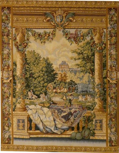 Chateau Of Versailles Tapestry The Tapestry House Jacquard Woven