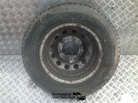 Ford Transit Mk8 Twin Wheel Spare Wheel Fitted With 19575r16c Tyre